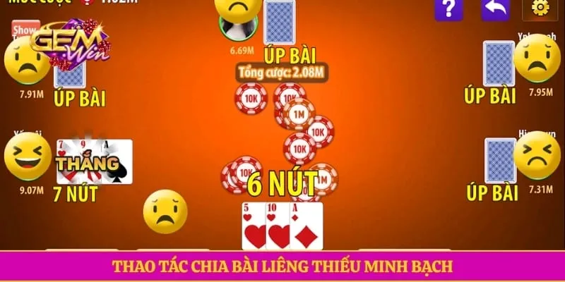 Bài Liêng Bịp - Dấu Hiệu Nhận Biết Gian Lận Bạn Cần Biết Thao tác chia bài liêng thiếu minh bạch